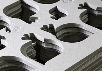 diecuting shape paper