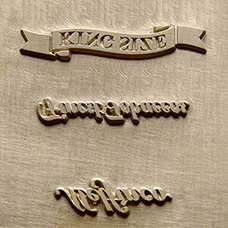 foil brass die